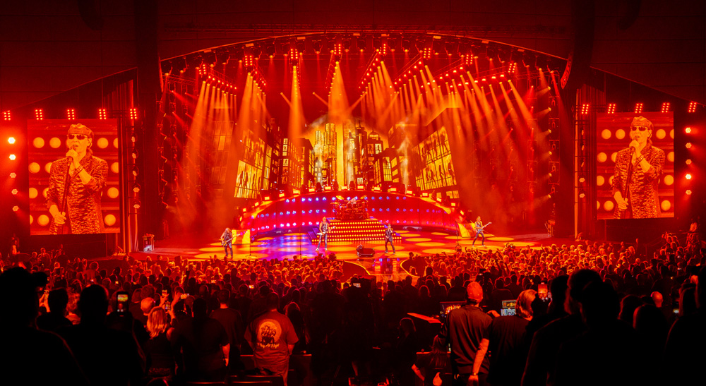 Scorpions World Tour Relies on ATEM Constellation 8K Live Production Workflow